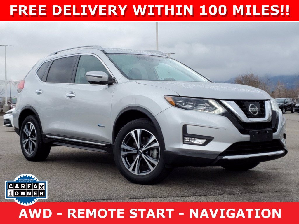 Pre-Owned 2017 Nissan Rogue Hybrid SL Sport Utility in Bountiful # ...